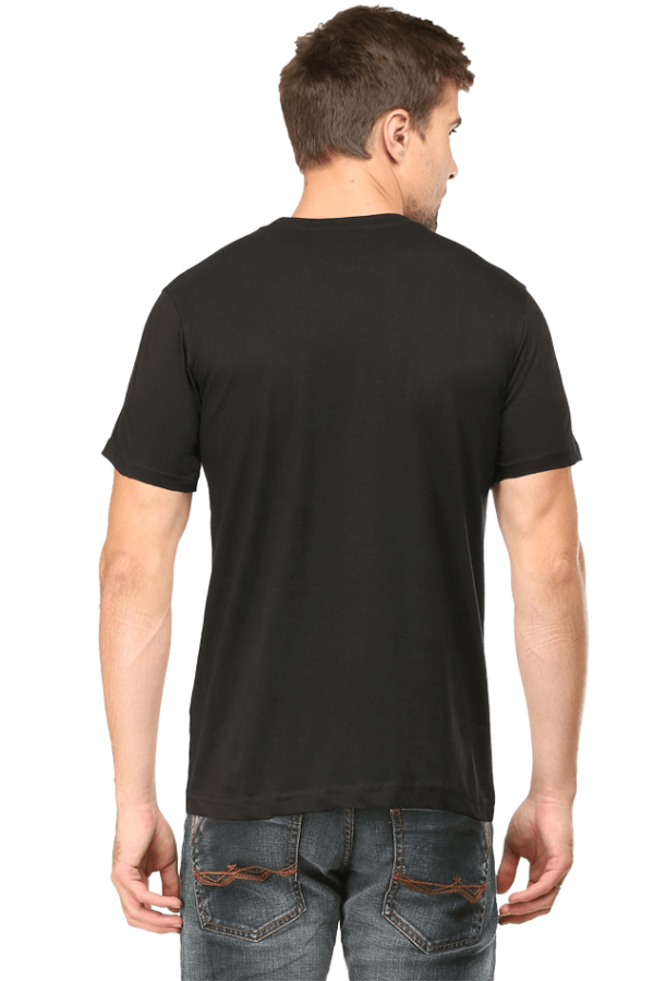 Round neck half sleeve Classic Black - Image 8