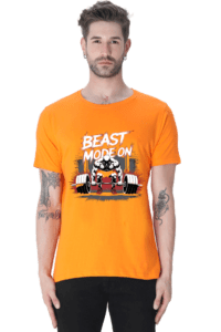 Beast Mode On Round neck half sleeve T-Shirt