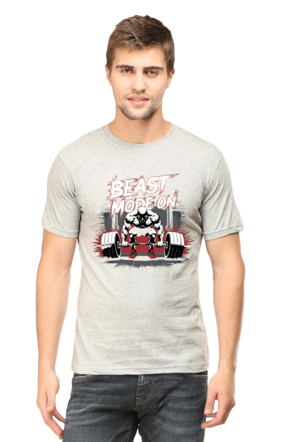 Beast Mode On Round neck half sleeve T-Shirt