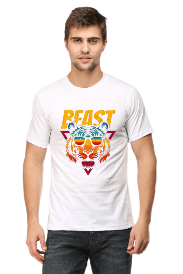 Supima T-shirt with Tiger design