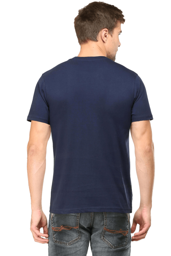 Round neck half sleeve classic navy - Image 4